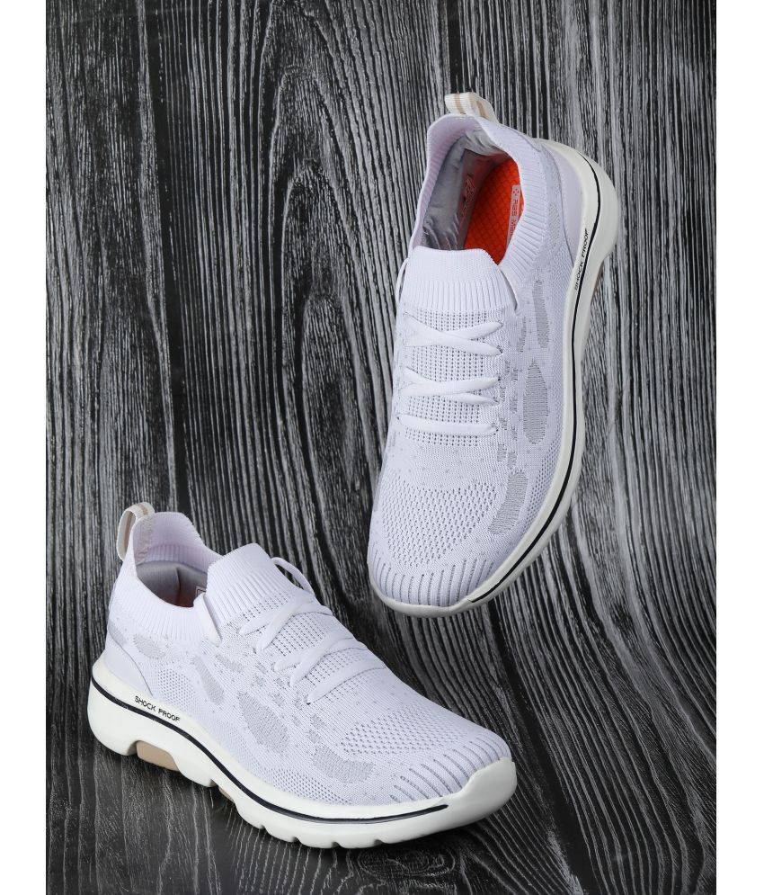     			Abros CHICAGO-O White Men's Sports Running Shoes