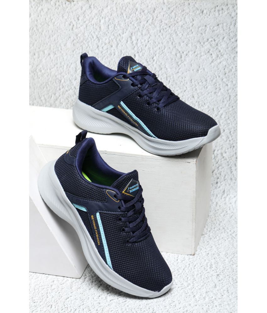     			Abros EECO Navy Men's Sports Running Shoes