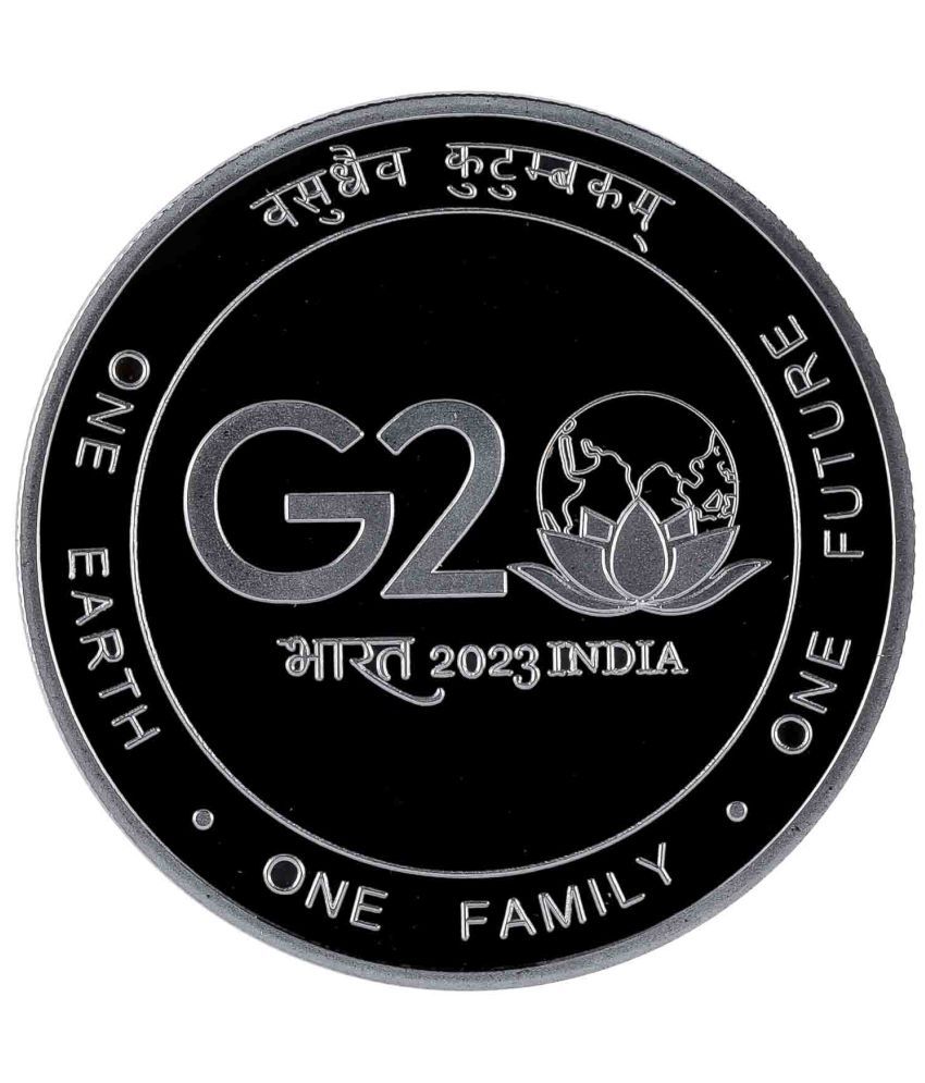     			G20 One Earth One Family One Future Vasudhaiva Kudumbakam - 100 Rupees Coin (Commemorative Issue)
