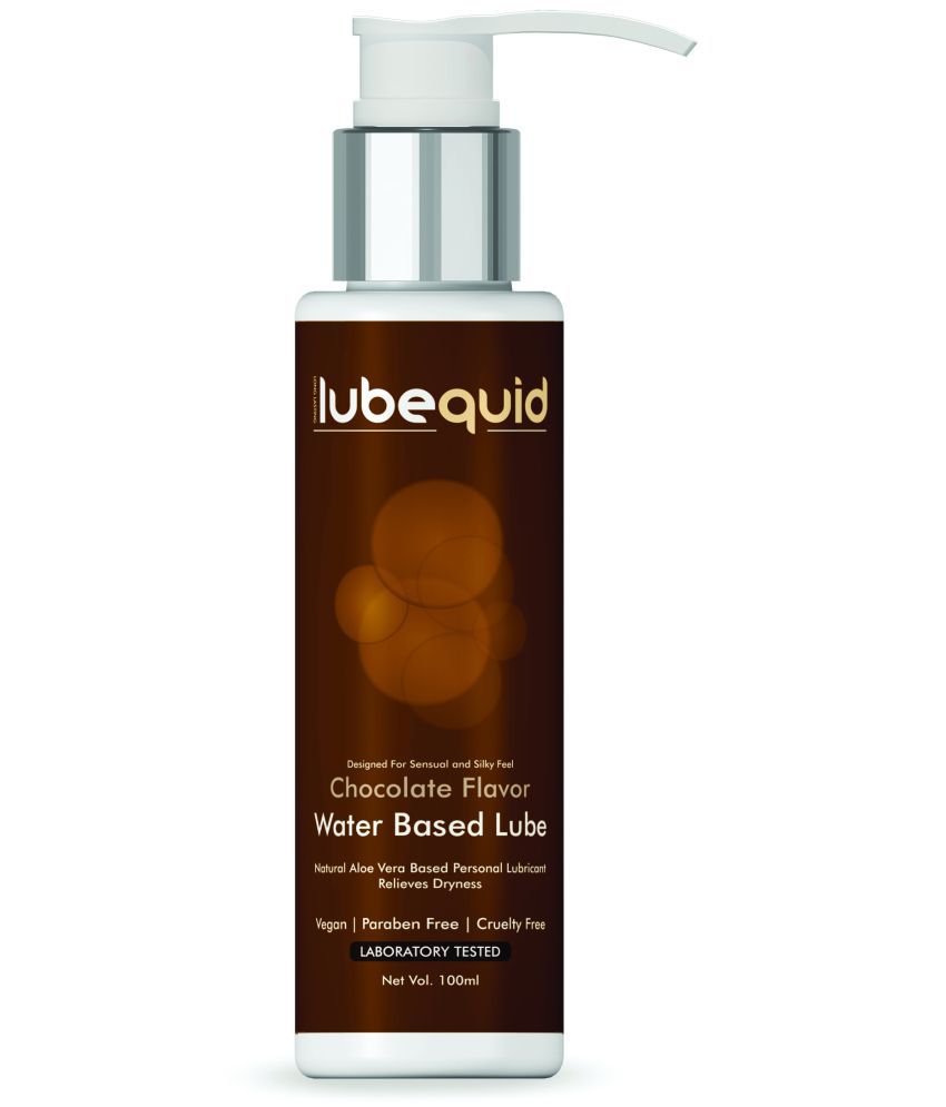     			Lubequid Water-Based Personal Lubricant, 100 ML Bottle- 2 in 1 Lubricant & massage Gel for Men and Women ~ Water Based Lube ~ Skin Friendly, Silicone and Paraben Free, Chocolate Flavoured