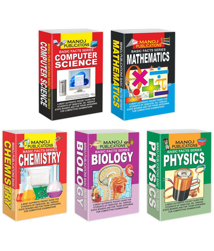     			Basic Facts Series Combo for Science Students By Sawan | Set of 5 (Pocket Master) Books