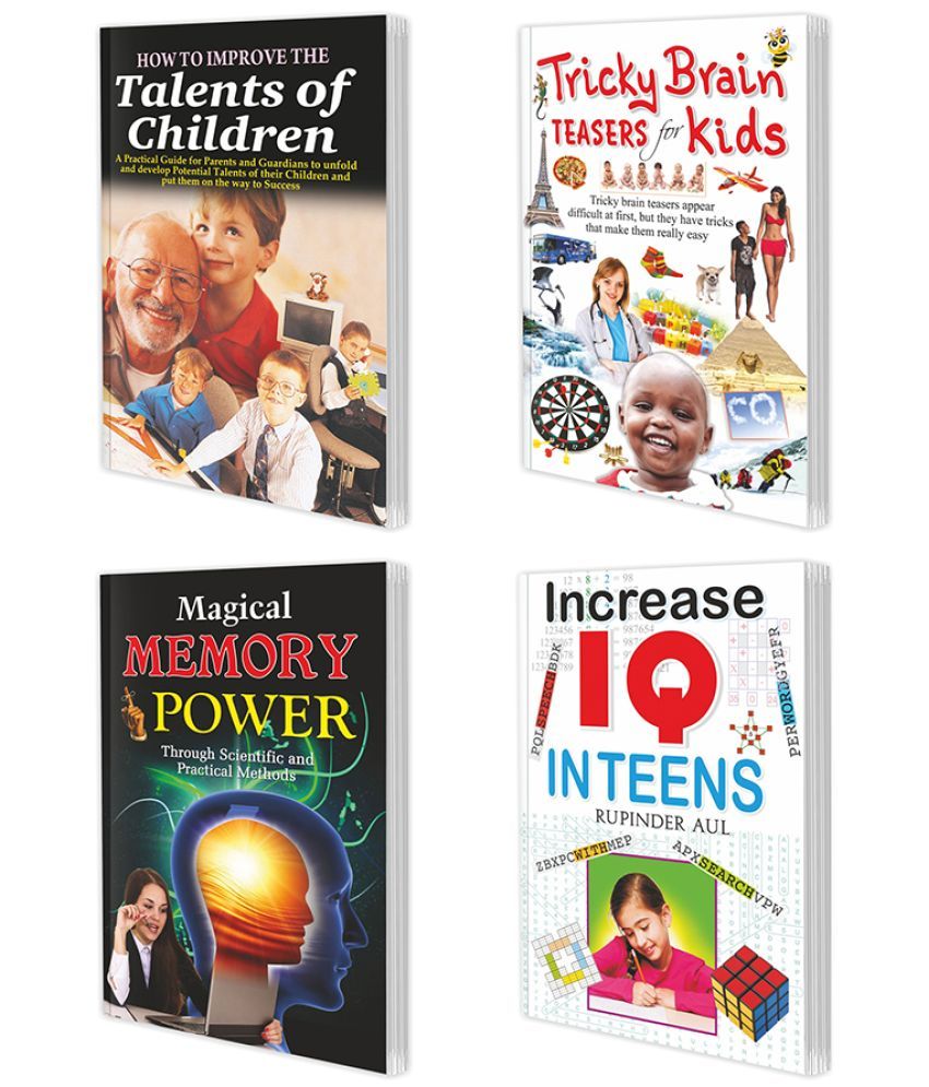     			Brain Teasers For Self Improvement | Set of 4 Books