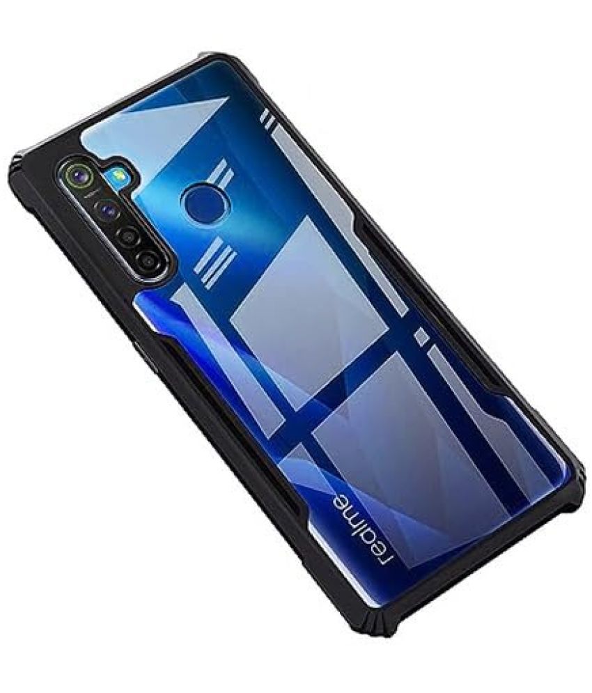     			Bright Traders Hybrid Covers Compatible For Silicon REALME 5 PRO ( Pack of 1 )