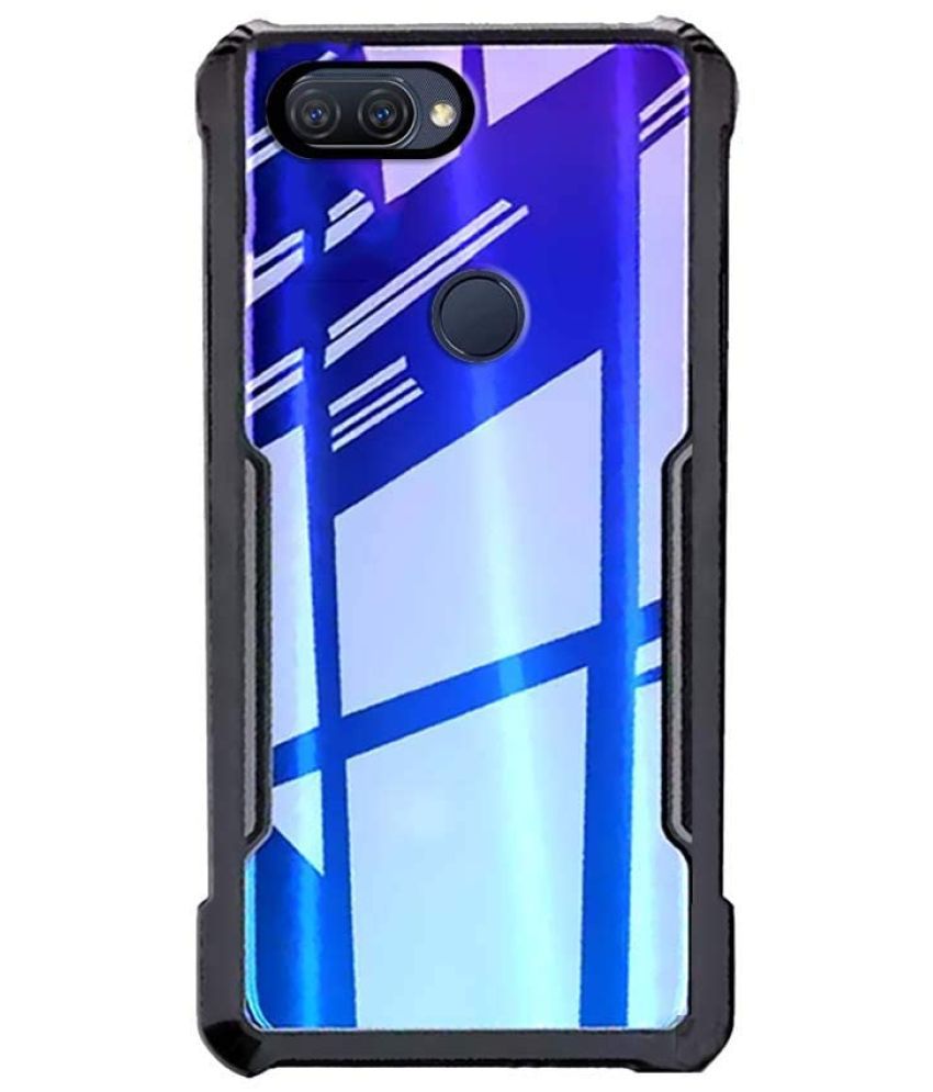     			Bright Traders Hybrid Covers Compatible For Silicon Oppo F9 PRO ( Pack of 1 )