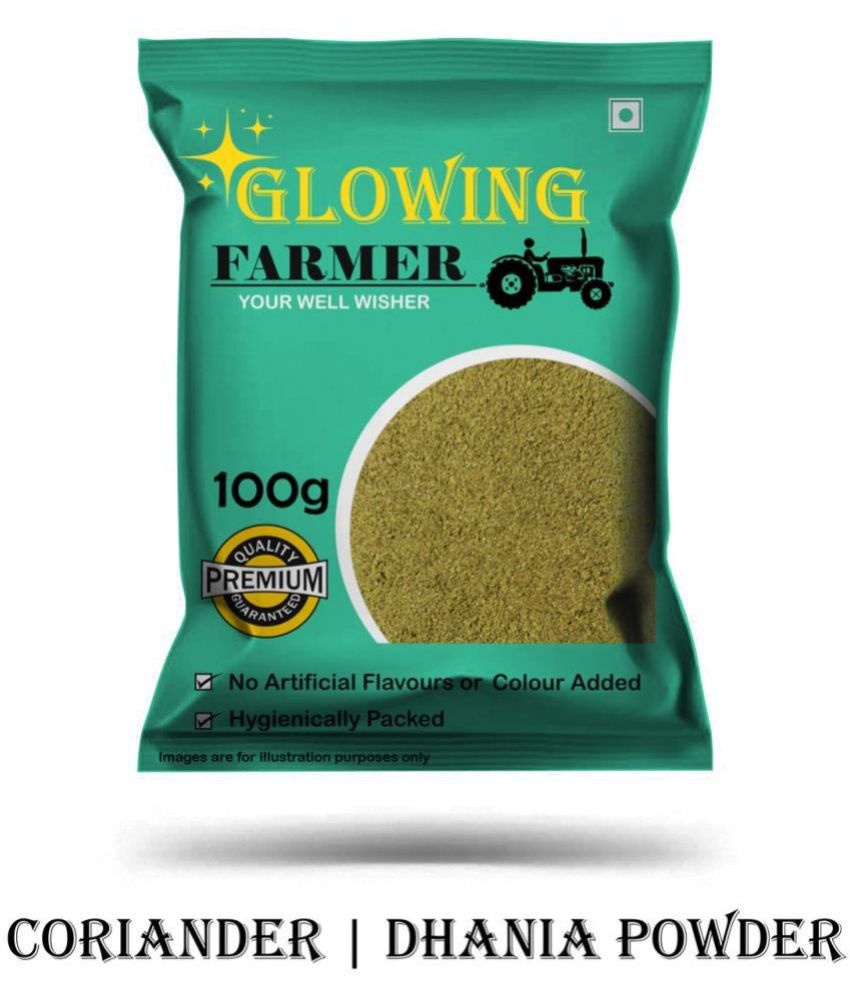     			GLOWING FARMER 100 gm Dhaniya (Coriander) ( Pack of 1 )