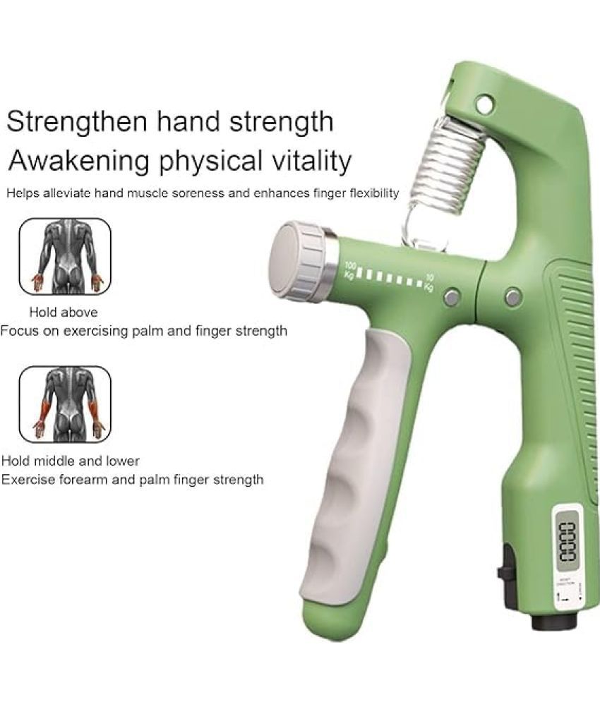     			Hand Grip Workout Strengthener, Adjustable Hand Gripper for Men & Women for Gym Workout Hand Exercise Equipment to Use in Home for Forearm Exercise, Finger Power Gripper Pack of 1