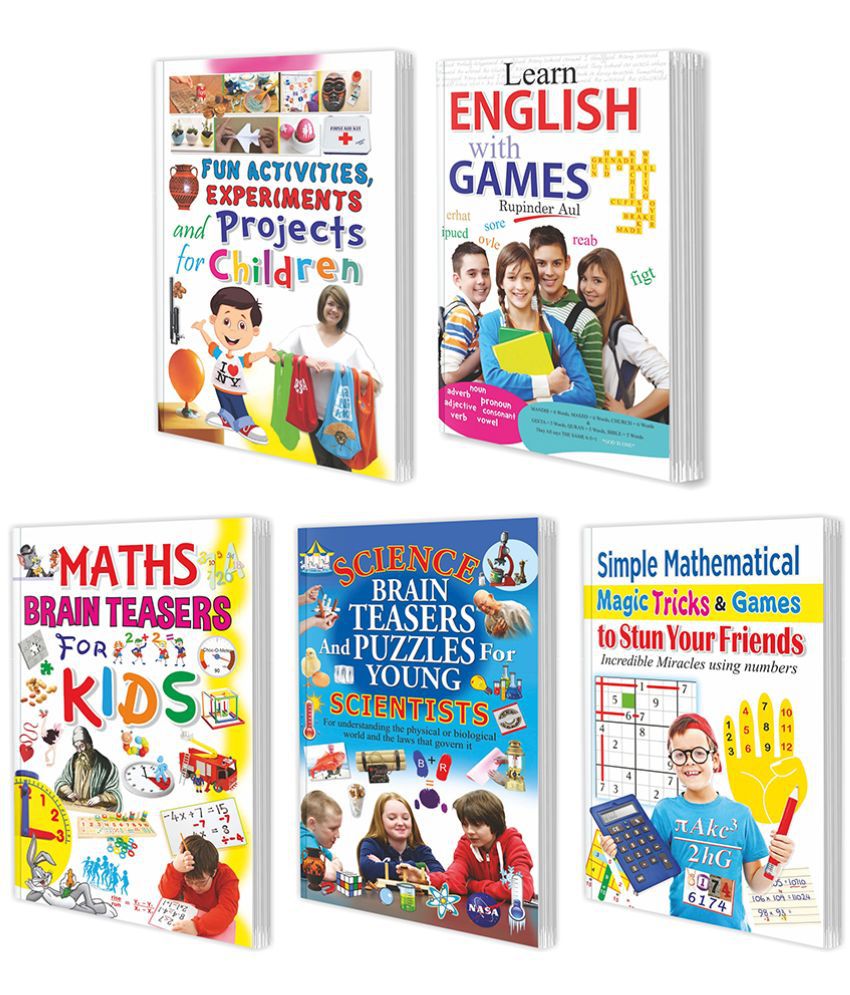     			Self Improvement Fun Activities With Learning | Set of 5 Books