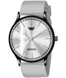 Abrexo Light Grey Silicon Analog Men's Watch