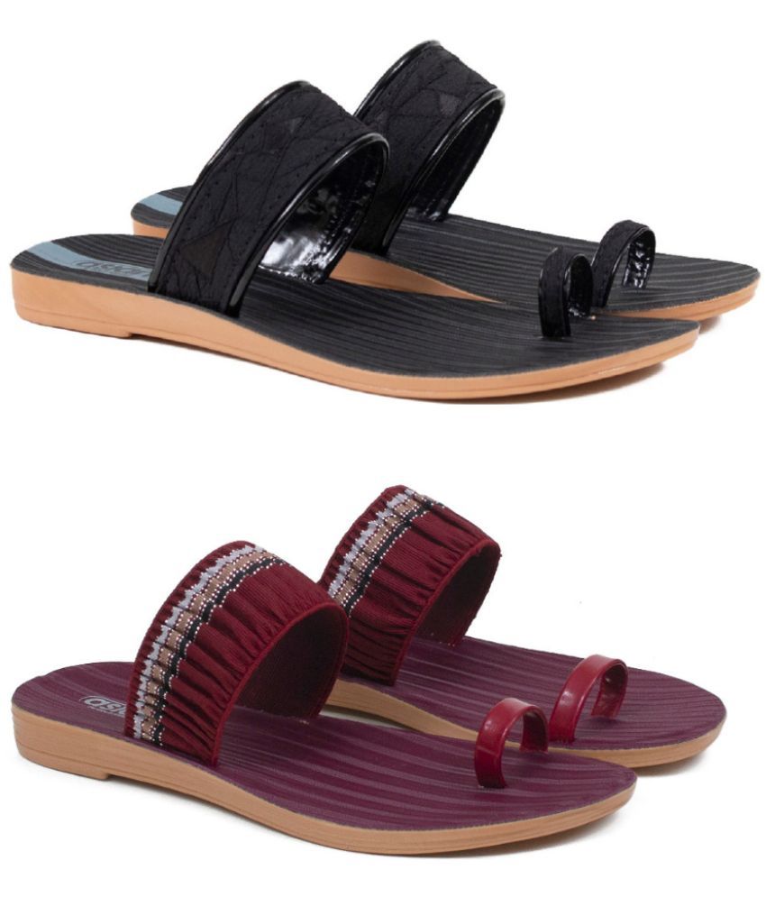     			ASIAN Black Women's Daily Slipper