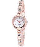 Viser Rose Gold Metal Analog Womens Watch