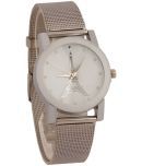 Viser Silver Metal Analog Womens Watch