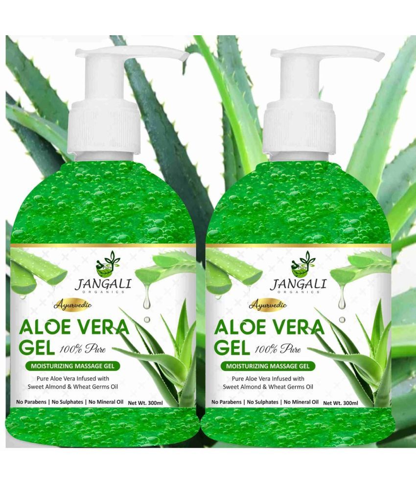     			PURE JANGALI ORGANICS Aloe Vera Multipurpose Beauty Gel For Skin And Hair 600ML