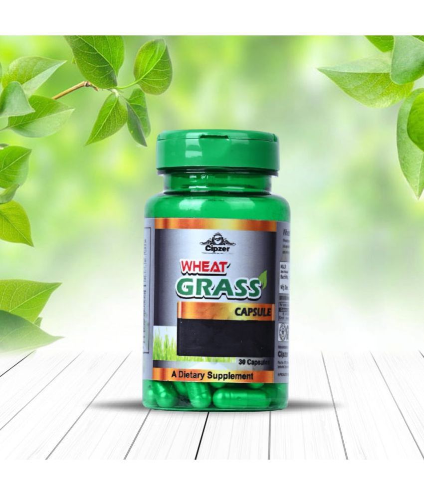     			CIPZER Wheat Grass Capsule 30 no.s Pack Of 1