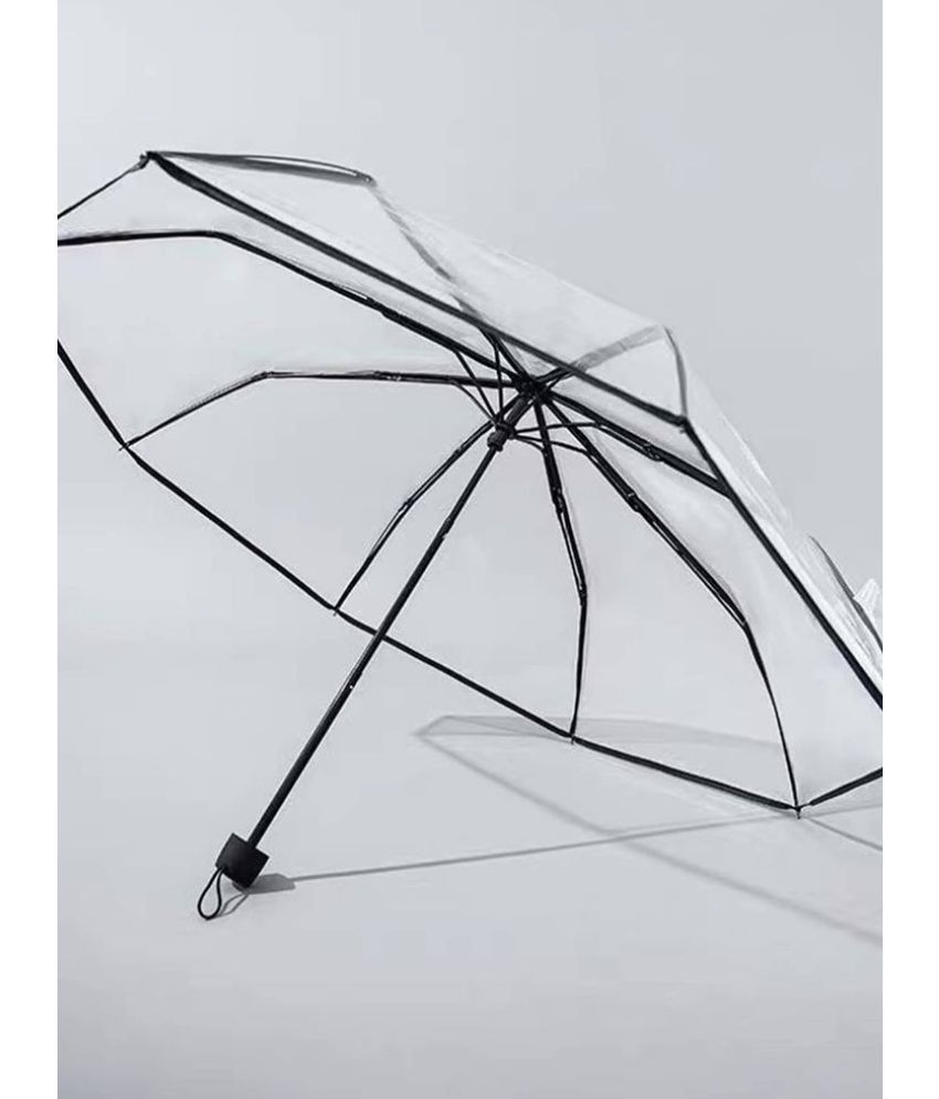     			Infispace White 3 Fold Umbrella