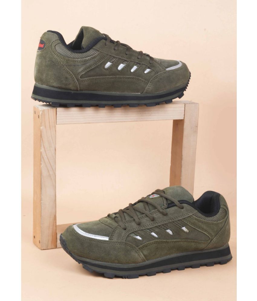     			Lakhani Aashirwad L-1111_Mehandi Khaki Men's Sports Running Shoes