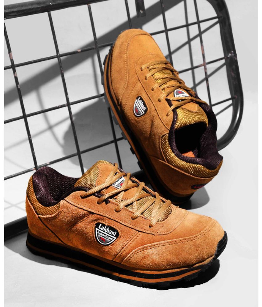     			Lakhani Aashirwad L-1714_Camel Camel Men's Sports Running Shoes