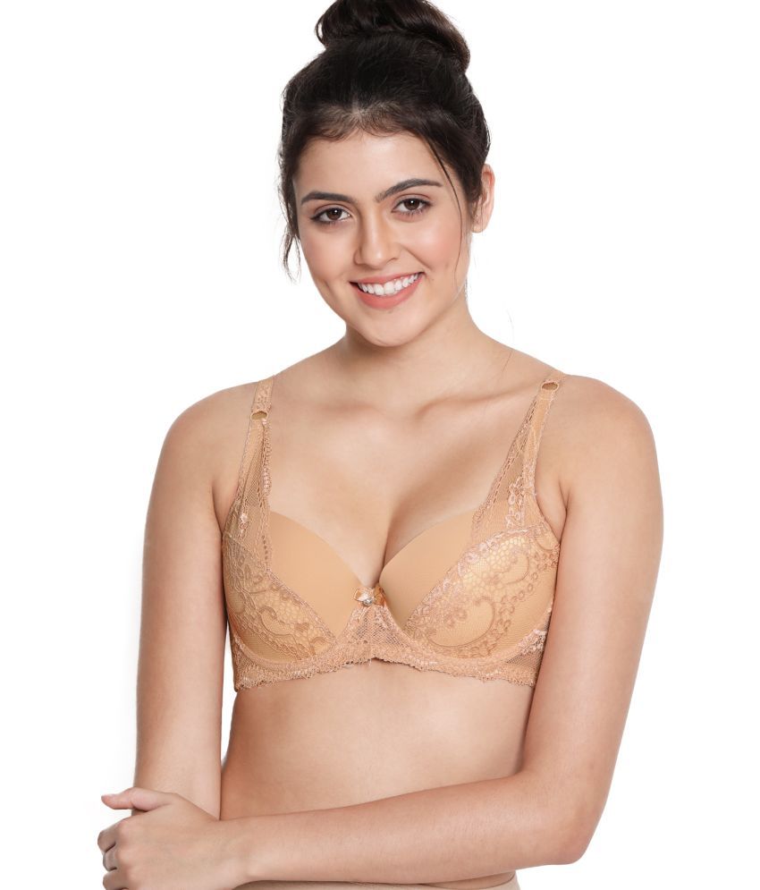     			Susie Lace Lightly Padded Women's Everyday Bra ( Beige )