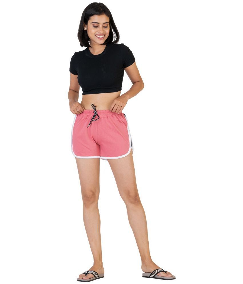     			powermerc Cotton Hot Pants - Red Single