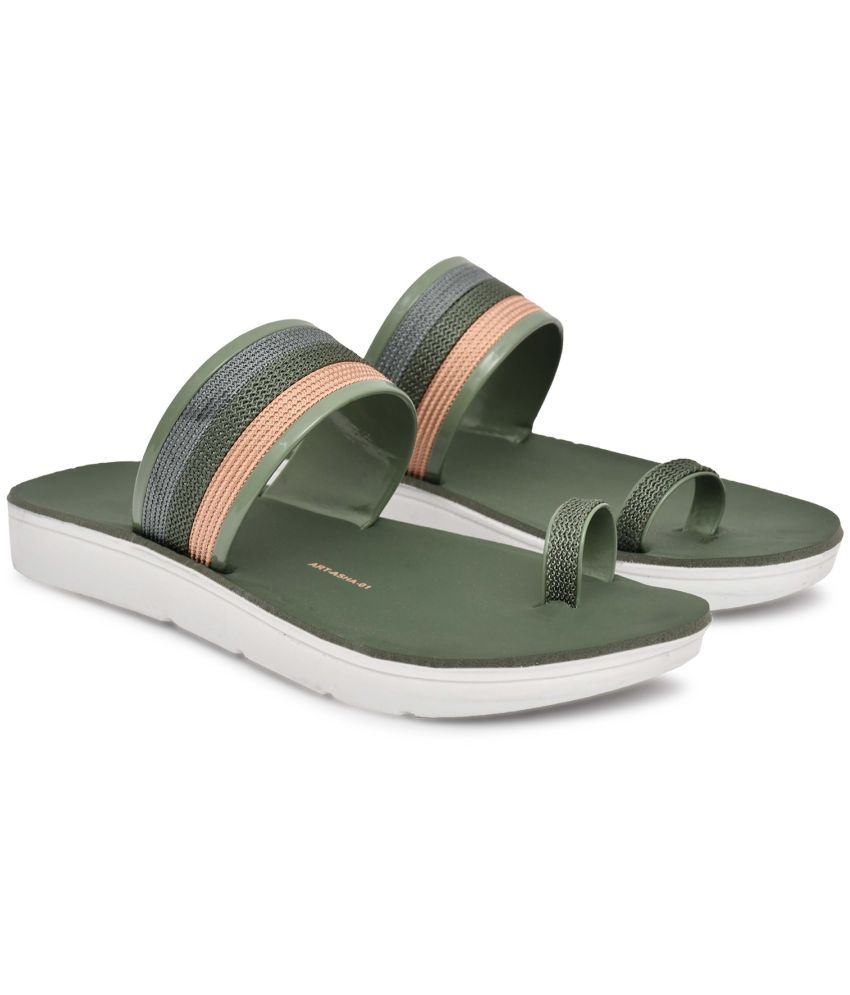     			T-Rock Green Women's Daily Slipper