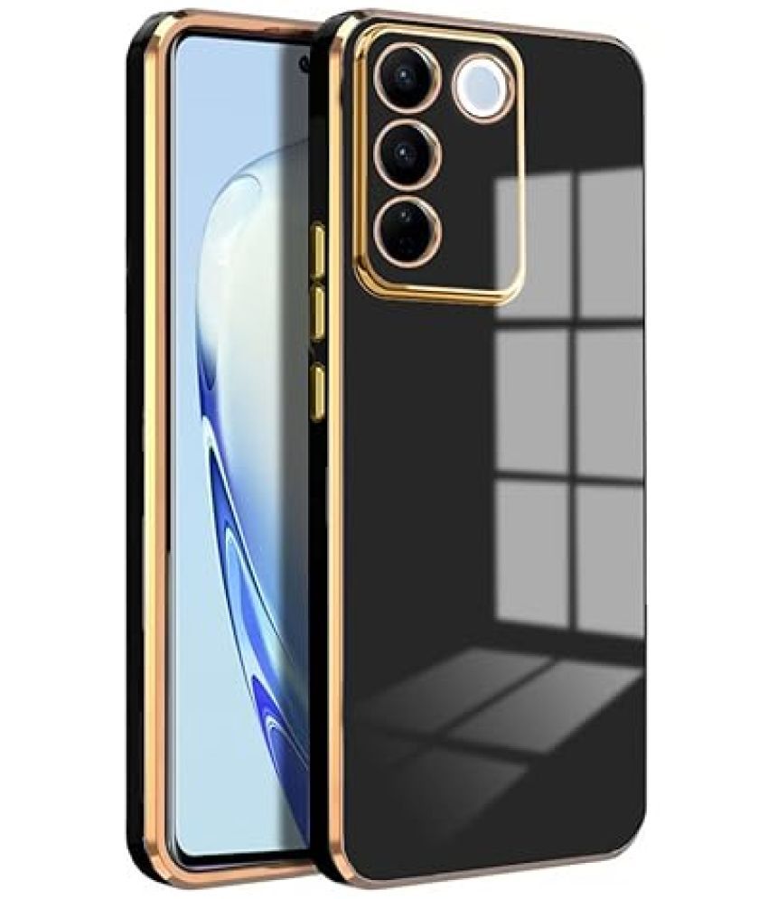     			Doyen Creations Plain Cases Compatible For Silicon VIVO V27 pro ( Pack of 1 )