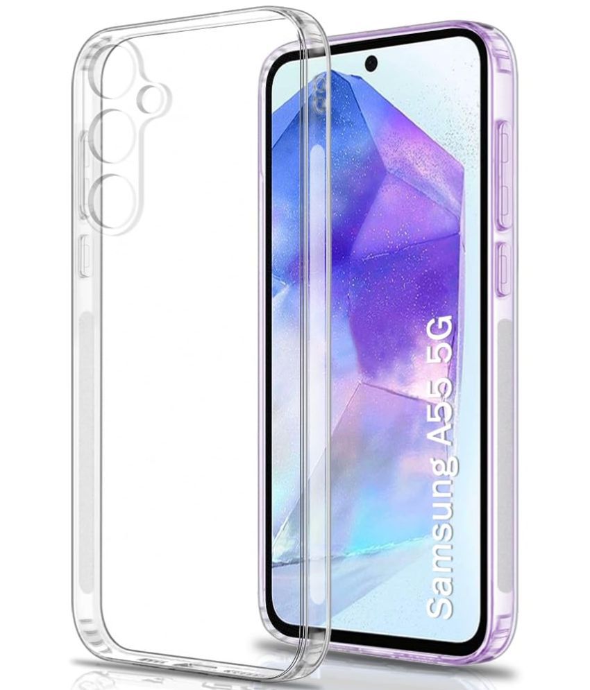     			Doyen Creations Plain Cases Compatible For Silicon Samsung Galaxy A55 5g ( Pack of 1 )