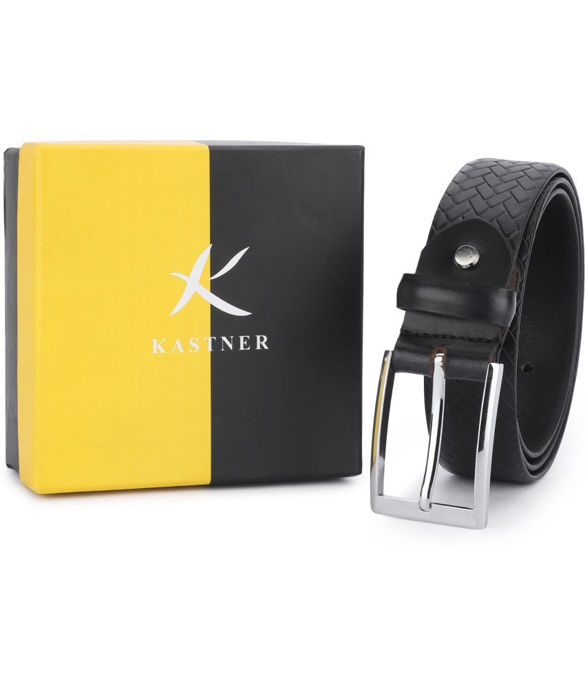     			Kastner - Black 100% Leather Men's Formal Belt ( Pack of 1 )