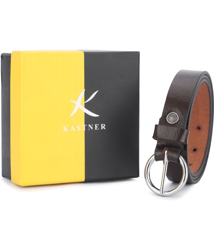     			Kastner Leather Girls Skinny Belt ( Pack of 1 )