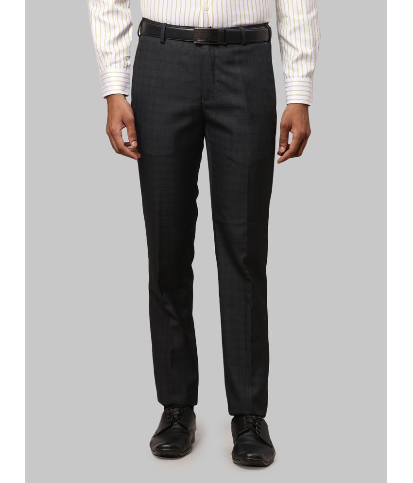     			Raymond Slim Flat Men's Formal Trouser - Black ( Pack of 1 )