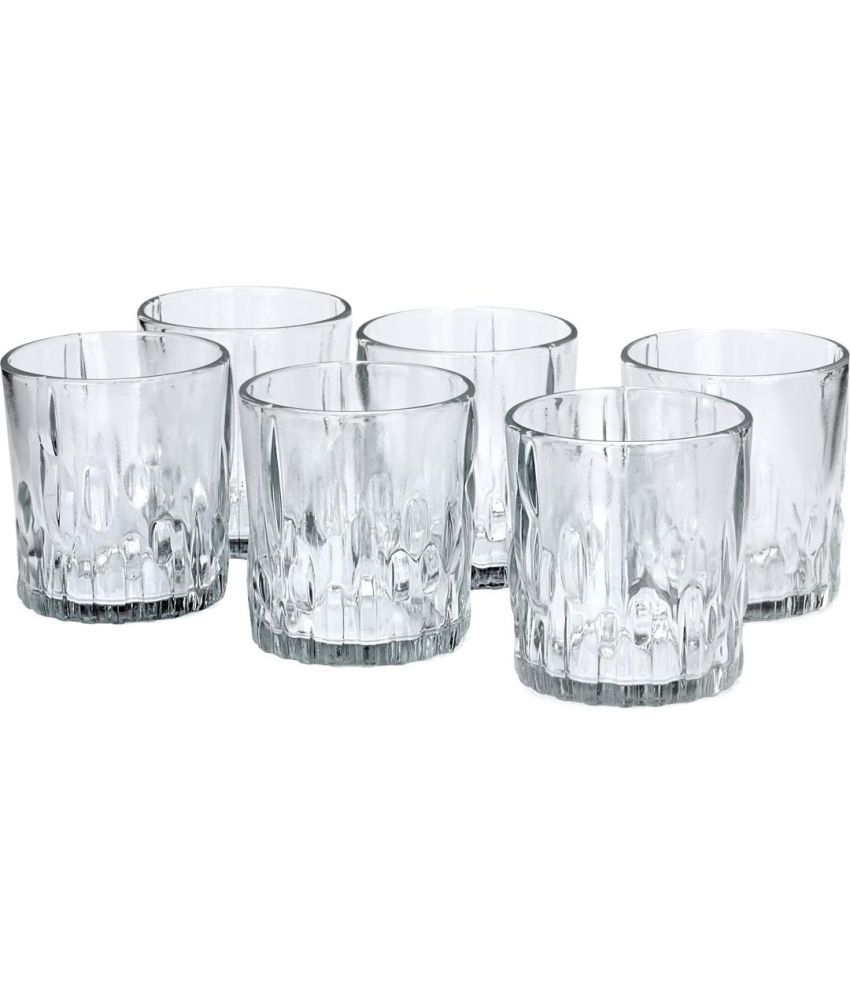     			Somil Drinking Glass Glass Glasses Set 200 ml ( Pack of 6 )