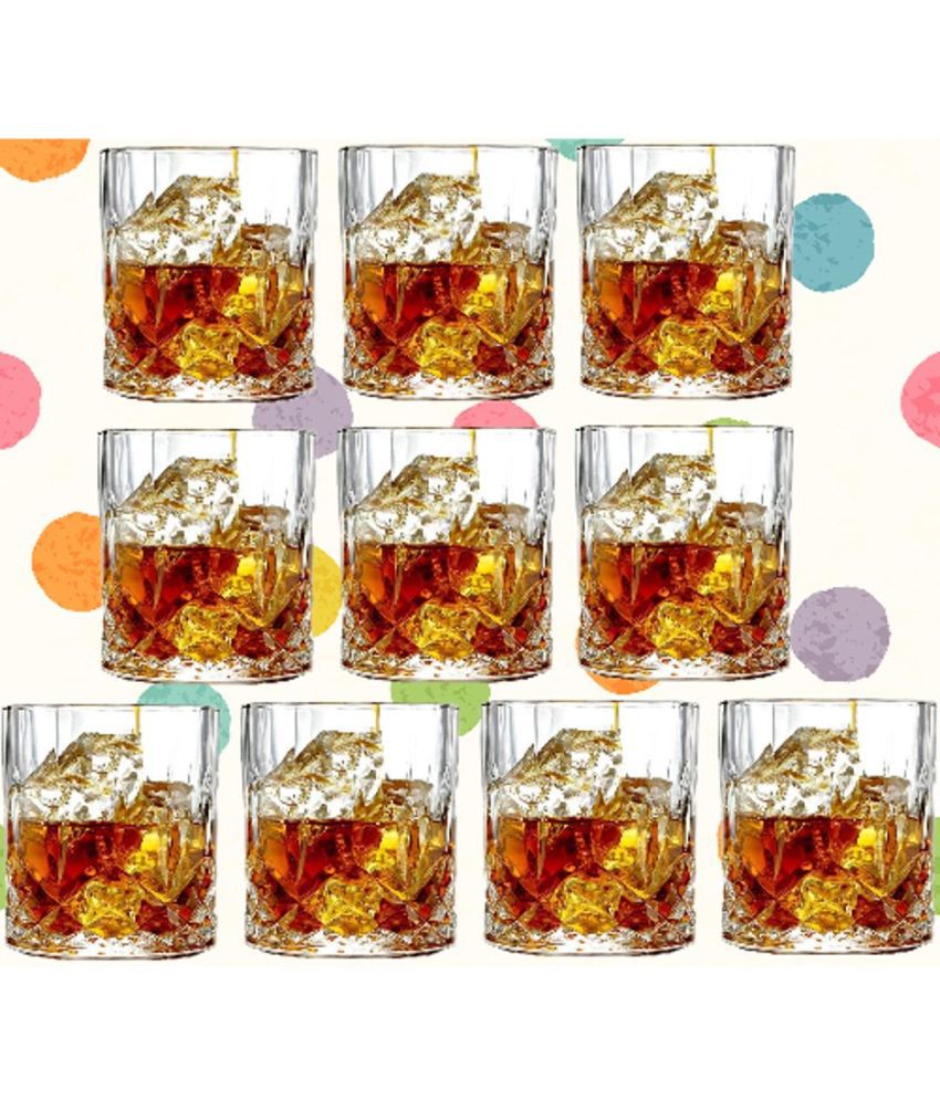     			Somil Drinking Glass Glass Glasses Set 200 ml ( Pack of 10 )