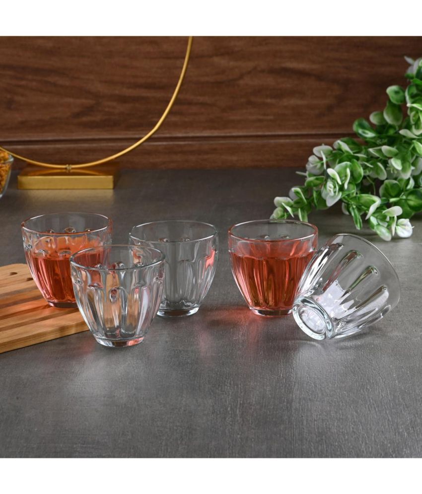     			Somil Drinking Glass Glass Glasses Set 150 ml ( Pack of 5 )