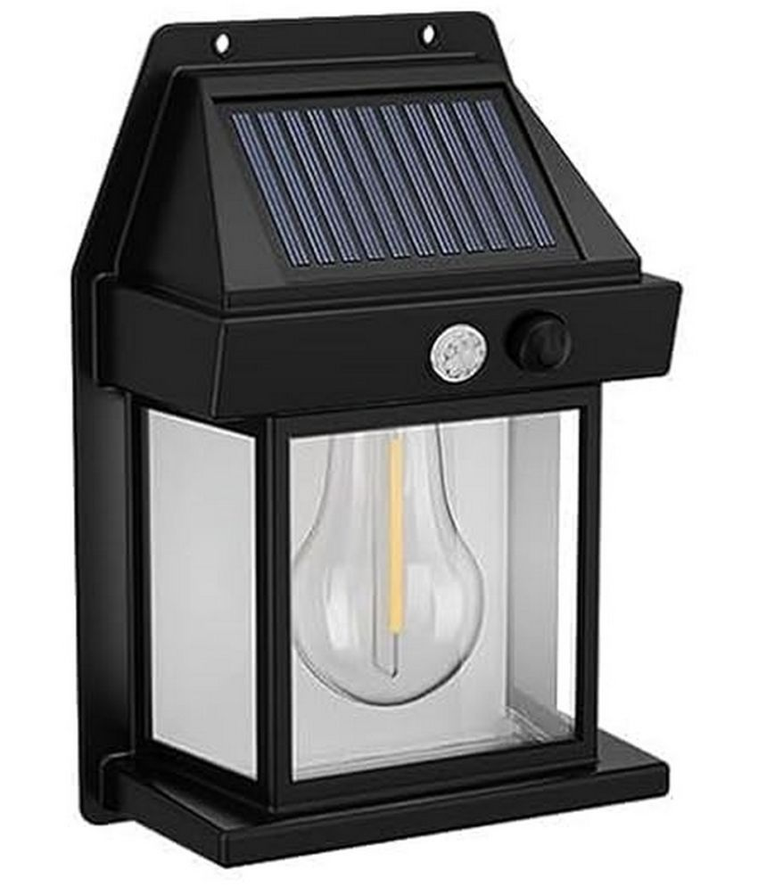     			VARKAUS 5W Solar Outdoor Wall Light ( Pack of 1 )