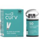 Beato Curv Glucometer Test Strips | Blood Glucose Test Strips For Glucometer Machine (50 Test Strips)