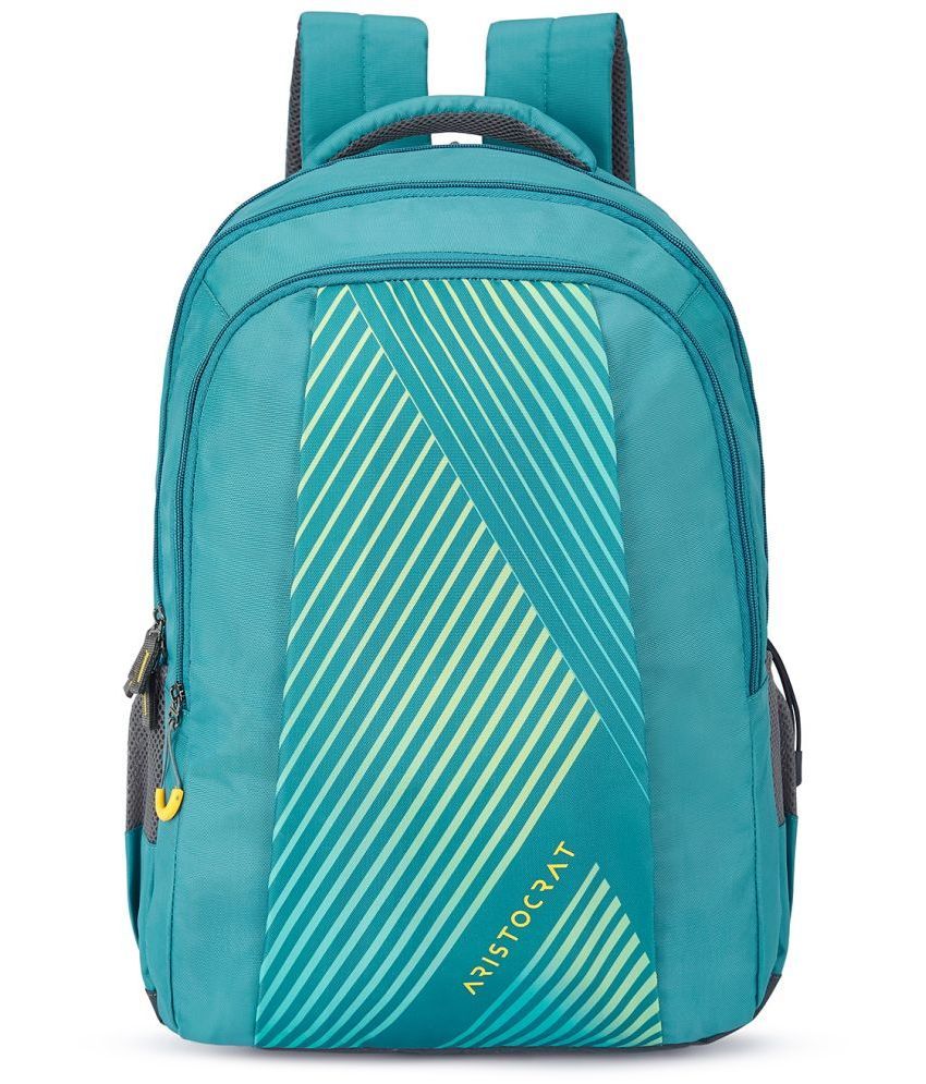     			Aristocrat Green Polyester Backpack ( 30 Ltrs )