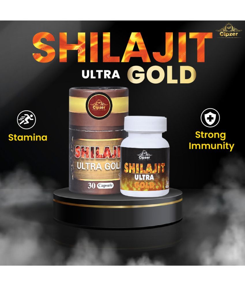     			Cipzer Shilajit Ultra Gold Plus Capsule 30's