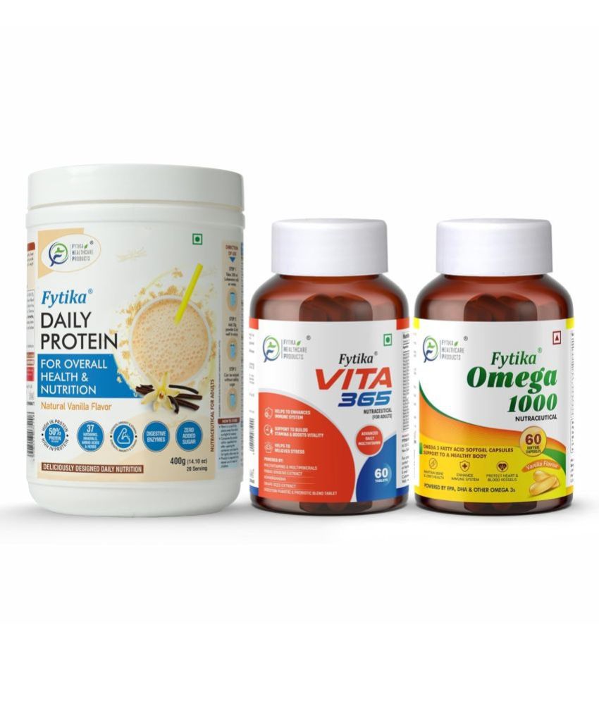     			FYTIKA Protein&Omega1000+ Vita365 3 gm
