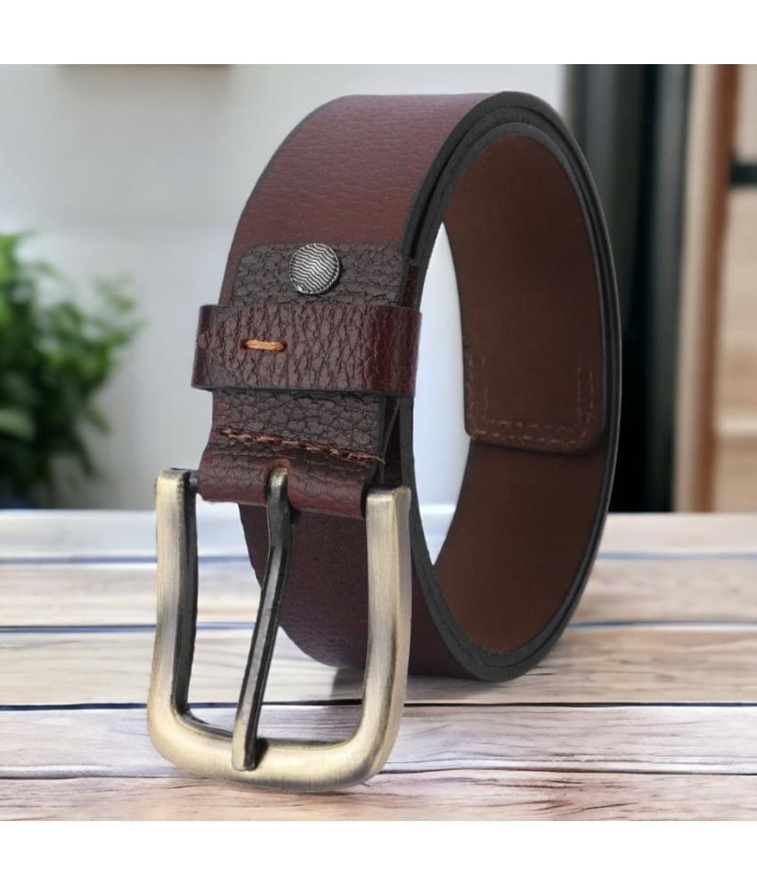     			Kastner - Brown 100% Leather Men's Casual Belt ( Pack of 1 )