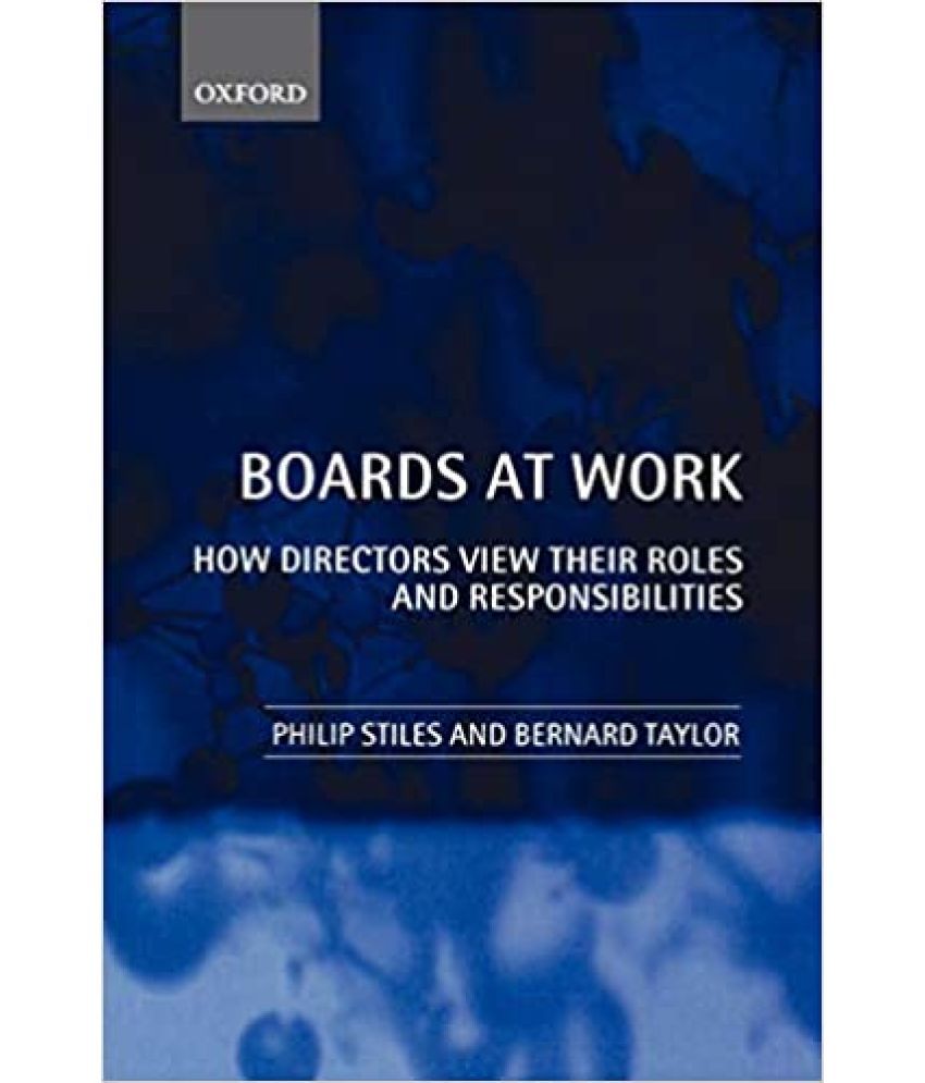     			Boards At Work How Directors View Their Roles And Responsibilities, Year 1993