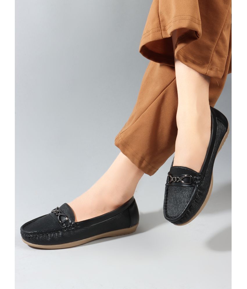     			Denill Black Women's Casual Ballerinas