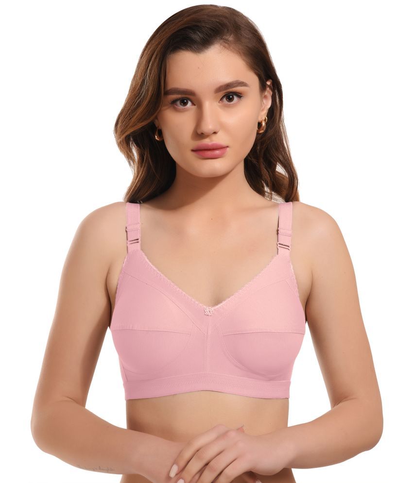     			Elina Cotton Non Padded Women's Minimizer Bra ( Pink ) RMD-DOVE-BABYPINK