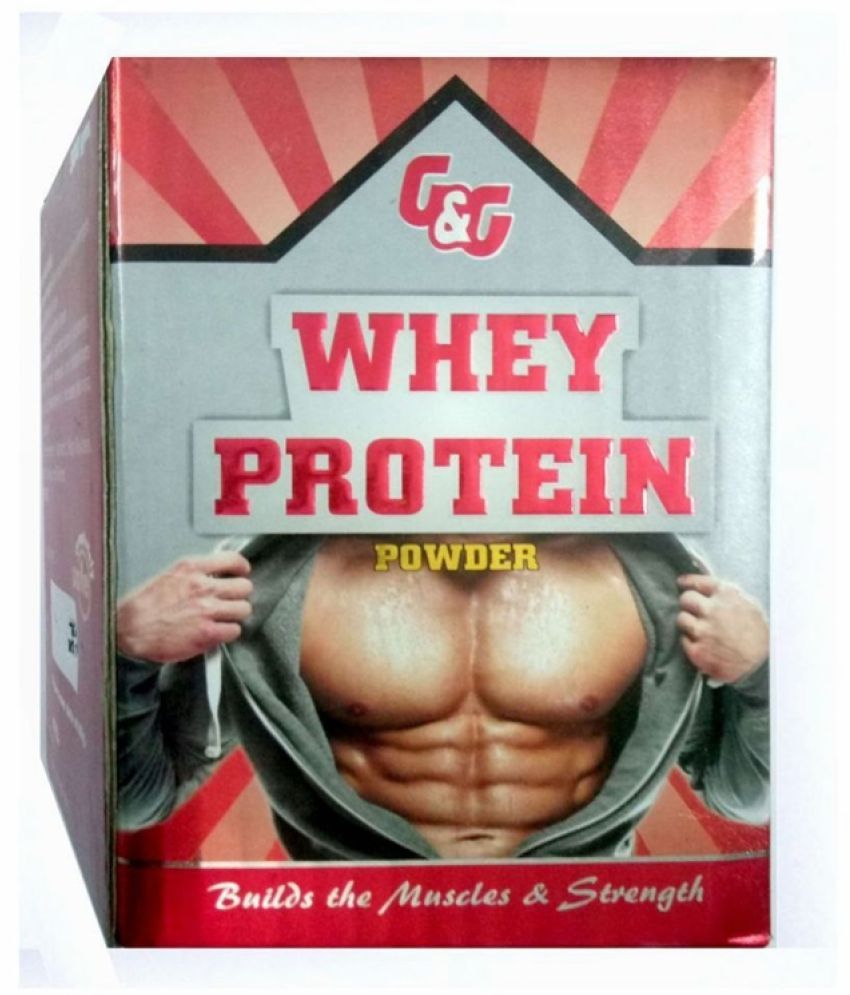     			G & G Pharmacy Whey Protein Powder 300 gm Strawberry