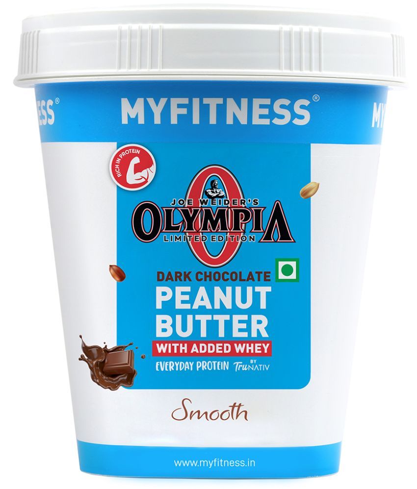     			MYFITNESS High Protein Dark Chocolate Peanut Butter Smooth 1kg|26g Protein|Tasty Nut Butter Spread