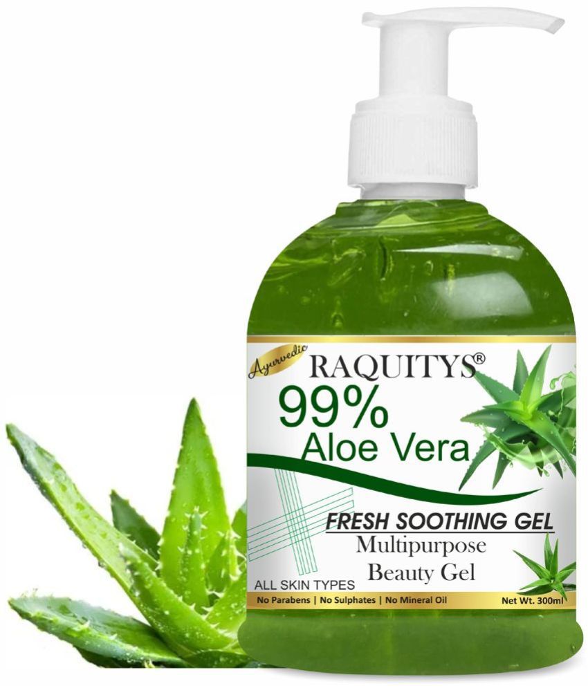     			RAQUITYS Moisturizer All Skin Type Aloe Vera ( 300 ml )