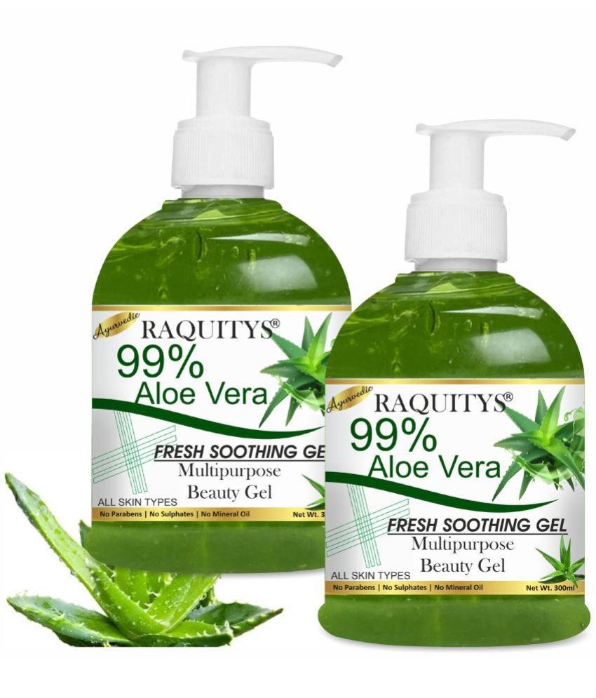     			RAQUITYS Moisturizer All Skin Type Aloe Vera ( 600 ml )