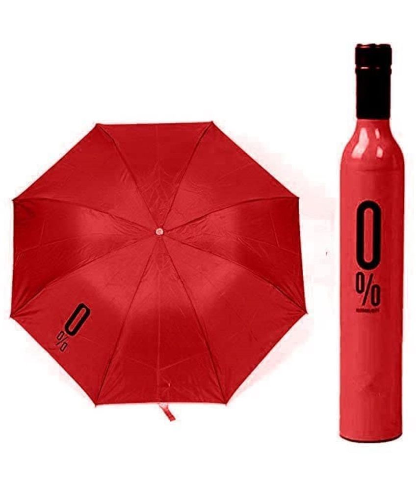     			YESKART Red 3 Fold Umbrella