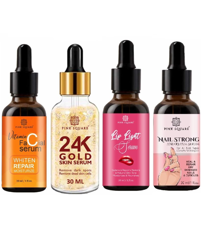     			pink square Face Serum Vitamin A Skin Toning For All Skin Type ( Pack of 4 )