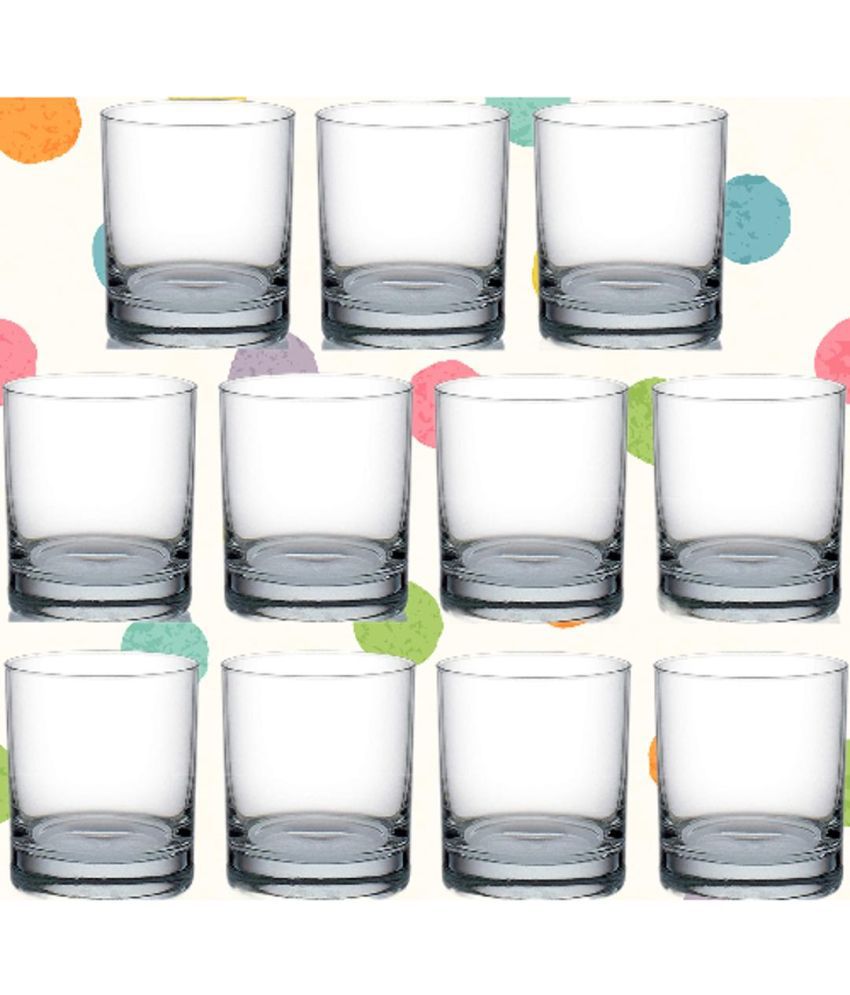     			AFAST Drinking Glass Glass Glasses Set 100 ml ( Pack of 11 )