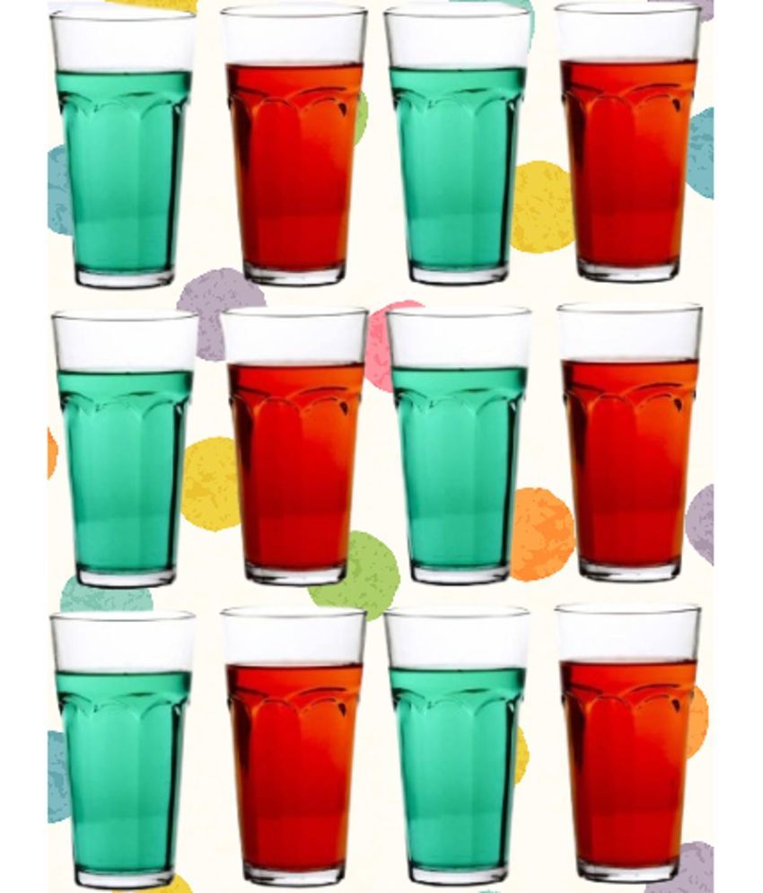     			AFAST Drinking Glass Glass Glasses Set 100 ml ( Pack of 12 )