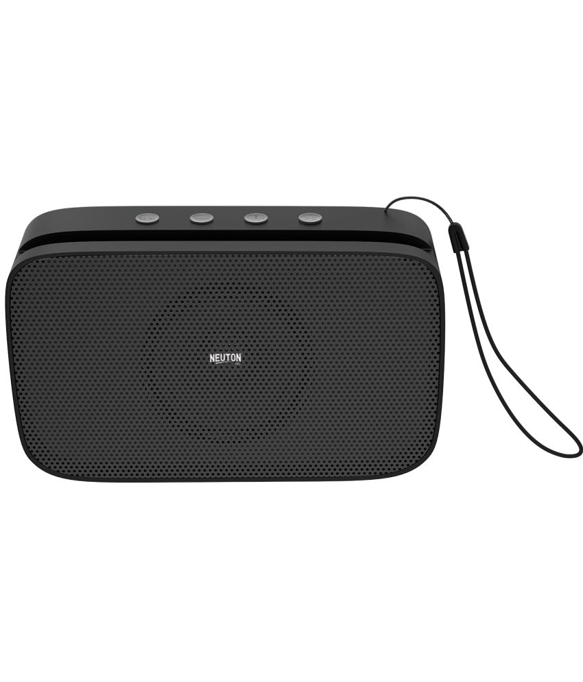     			NEUTON PRO JUNE 10 W Bluetooth Speaker Bluetooth V 5.1 with USB,3D Bass Playback Time 5 hrs Black