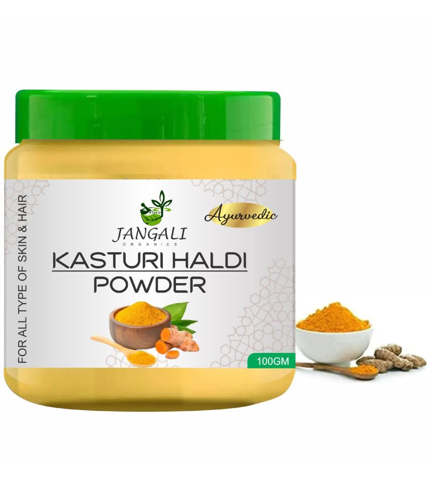     			PURE Jangali ORGANICS Wild Turmeric Face Pack Powder / Kasturi Manjal / Haldi 100GM